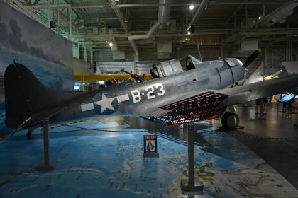 Douglas SBD-2 Dauntless 02173/B-23 US Navy, Pearl Harbor Aviation Museum Honolulu, Hawaii