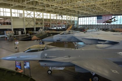 Fourth-generation jet fighters, Pearl Harbor Aviation Museum Honolulu, Hawaii