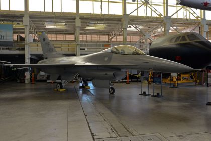 General Dynamics F-16A Fighting Falcon 80-0498/WP USAF, Pearl Harbor Aviation Museum Honolulu, Hawaii