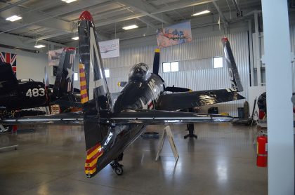 Grumman F8F-2 Bearcat NX800H/121752/A-106 US Navy, Historic Flight at Kilo-7 Mukilteo, Washington