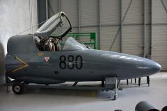 Hawker Hunter T.66B (cockpit) 801/880 Royal Navy?, Ashburton Aviation Museum, Ashburton New Zealand