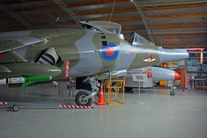 Hawker Siddeley Harrier GR.3 XZ129 RAF, Ashburton Aviation Museum, Ashburton New Zealand