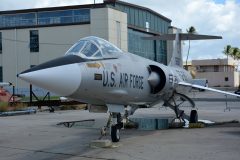 Lockheed F-104A Starfighter 56-0817/FG-817 USAF, Pacific Aviation Museum Pearl Harbor Honolulu, Hawaii