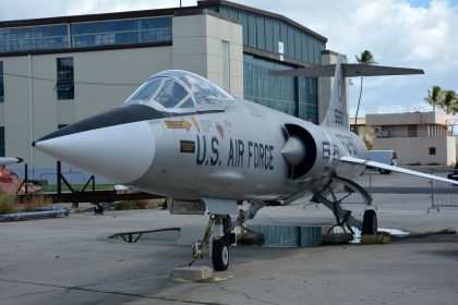 Lockheed F-104A Starfighter 56-0817/FG-817 USAF, Pearl Harbor Aviation Museum Honolulu, Hawaii