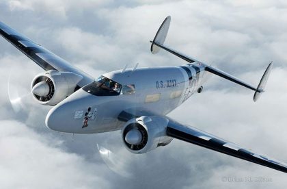 Lockheed (Howard) 250 (L-18) N250JR/S US Navy, Golden Age Flight Museum