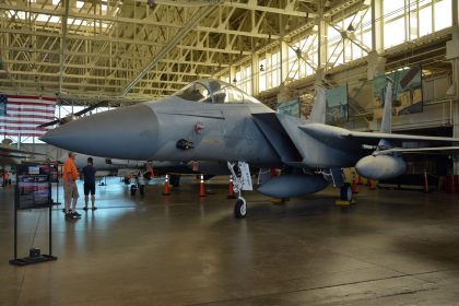 McDonnell Douglas F-15A Eagle 76-0063/HH USAF, Pearl Harbor Aviation Museum Honolulu, Hawaii