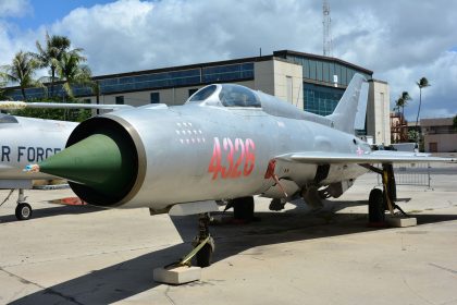 Mikoyan Gurevich MiG-21PF N5179Y/4326 Vietnamese Air Force, Pearl Harbor Aviation Museum Honolulu, Hawaii