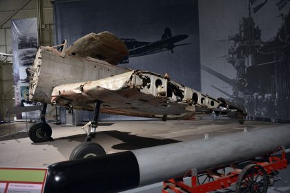 Nakajima B5N2 Type 97 torpedo bomber 302 Japanese Navy, Pearl Harbor Aviation Museum Honolulu, Hawaii