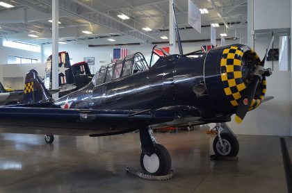 North American AT-6A Texan N512SE US Army, Historic Flight at Kilo-7 Mukilteo, Washington