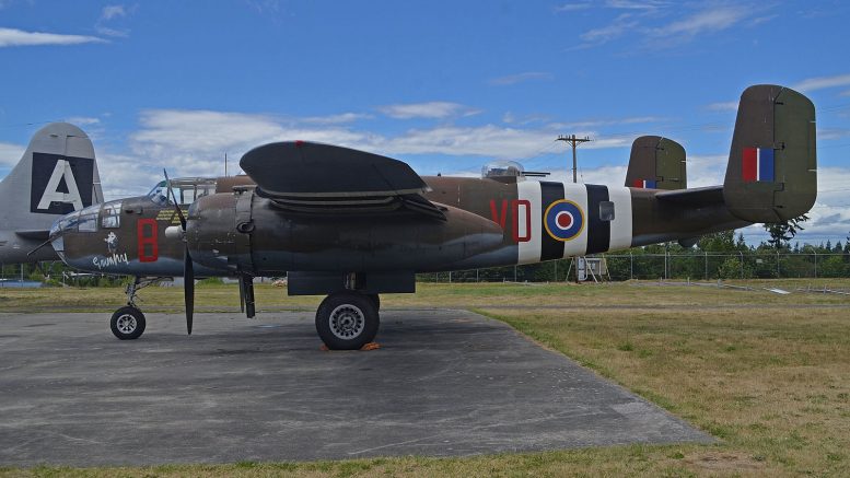 North American B-25D Mitchell N88972/433318/VO-B 98sq RCAF, Historic Flight Foundation Spokane