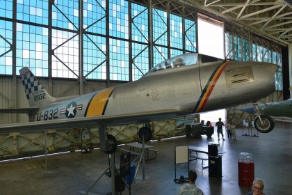 North American F-86E Sabre 51-2832/FU-832 USAF, Pearl Harbor Aviation Museum Honolulu, Hawaii