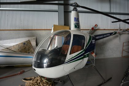 Robinson R-22 Alpha ZK-IMG Christchurch Helicopters, Ashburton Aviation Museum, Ashburton New Zealand