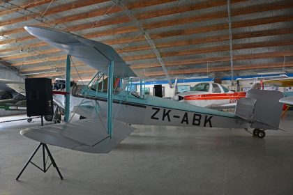 Simmonds Spartan Three Seater ZK-ABK, Ashburton Aviation Museum, Ashburton New Zealand