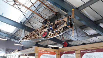 Smith Parasol Monoplane, Scalloway Museum Scalloway, Shetland Islands, UK