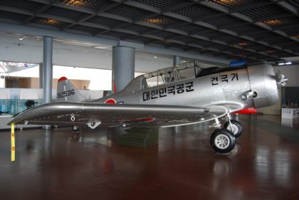 North American AT-6F Texan 82536 Republic of Korea Air Force, War Memorial of Korea Seoul, South Korea