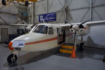 Aero Commander 680 VH-PSG Skytours Air Charter, South Australian Aviation Museum Port Adelaide, SA Australia