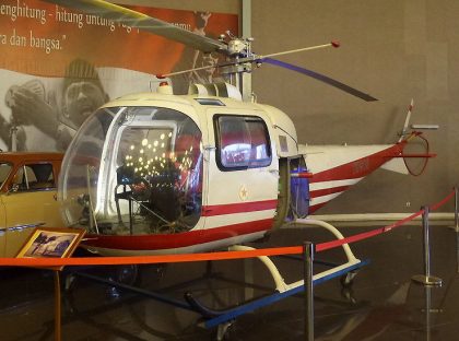 Agusta-Bell 47J-2A Ranger PK-SYH Indonasian Government, Museum Angkut Batu, Indonesia