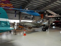 Beechcraft C-45H TF-JFA and EoN Olympia TF-SBB, Flugsafns Íslands, Icelandic Aviation Museum, Akureyri, Iceland