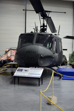 Bell UH-1H Iroquois NZ3800 Royal New Zealand Air Force, Air Force Museum of New Zealand Wigram, Christchurch