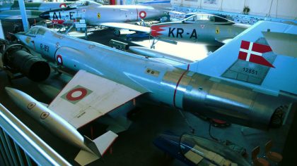 Lockheed CF-104 Starfighter R-851 Danish Air Force, Forsvars- og Garnisonsmuseum Aalborg, Denmark