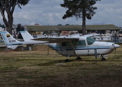 Cessna T337D Super Skymaster FAE162/HC-GYA Ecuadorian Air Force, Museo Aeronáutico de la Fuerza Aerea Ecuatoriana Quito, Ecuador