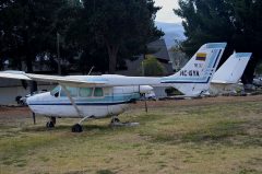 Cessna T337D Super Skymaster FAE162/HC-GYA Ecuadorian Air Force, Museo Aeronáutico de la Fuerza Aerea Ecuatoriana Quito, Ecuador