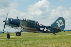 Curtiss SB2C-5 Helldiver N92879/32 US Navy, Mid Atlantic Air Museum Air Show 2013