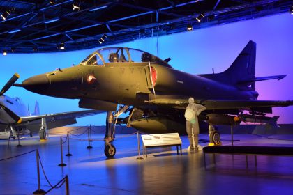 Douglas TA-4K Skyhawk NZ6254 Royal New Zealand Air Force, Air Force Museum of New Zealand Wigram, Christchurch