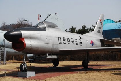 North American F-86D Sabre 18-502 Republic of Korea Air Force, War Memorial of Korea Seoul, South Korea