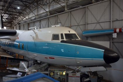 Fokker F.27-100 Friendship VH-CAT Australian Flight Test Services (based at Mawson Lakes), South Australian Aviation Museum Port Adelaide, SA Australia