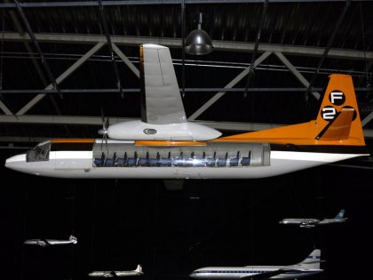 Fokker F.27 model, Aviodrome Lelystad, Netherlands