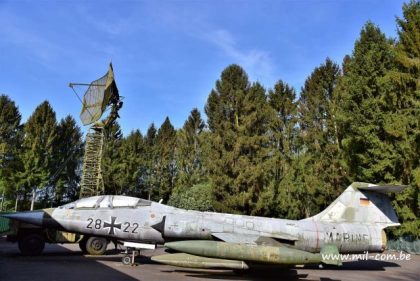 Lockheed TF-104G Starfighter 28+22 Marineflieger, Privé Militair en Communicatie Museum Lanaken-Zutendaal, Belgium