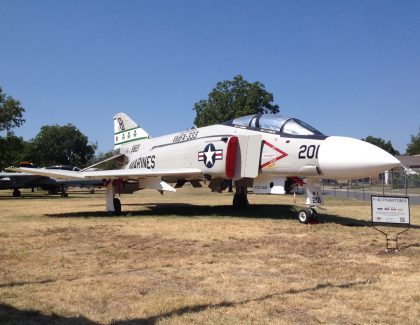 McDonnell QF-4S Phantom II 153821/AJ-201 US Marines, Fort Worth Aviation Museum Fort Worth, Texas USA