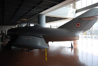 Mikoyan Gurevich MiG-15UTI 128 North Korean Air Force, War Memorial of Korea Seoul, South Korea