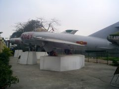 Mikoyan Gurevich MiG-17F 2047 Vietnamese Air Force, Vietnam Military History Museum Hanoi Vietnam