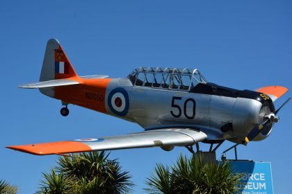 North American Harvard IIa NZ1050 Royal New Zealand Air Force, Air Force Museum of New Zealand Wigram, Christchurch