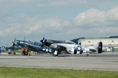 North American P-51D ustang NL51HY USAAF, Mid Atlantic Air Museum Air Show 2013