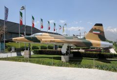 Northrop F-5E Tiger II 3-7107 Iranian Air Force, Holy Defense Museum Tehran, Iran