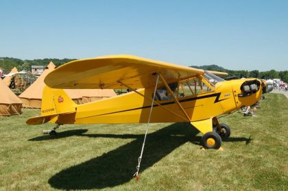 Piper J-3C-65 Cub N2049M, Mid Atlantic Air Museum Air Show 2013