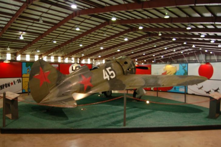 Polikarpov I-16 Type 24 Ishak N30425/45 Russian Air Force, Fantasy of Flight Polk City, Florida