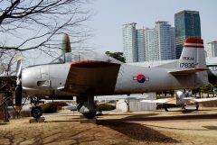 Trojan 17830 Republic of Korea Air Force, War Memorial of Korea Seoul, South Korea