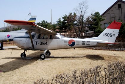 Cessna T-41B Mescalero 15054/T-054 Republic of Korea Air Force, War Memorial of Korea Seoul, South Korea