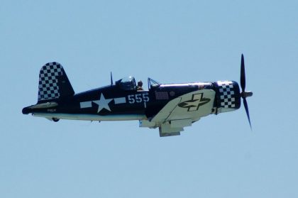 Vought (Goodyear) FG-1D Corsair NX83JC/67089/555 US Navy, Mid Atlantic Air Museum Air Show 2013