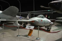 de Havilland DH.100 Vampire FB.9 WR202 RAF, Museum of Transport and Technology Auckland, New Zealand