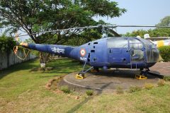 Hindustan Aeronautics Limited SA316B Chetak IN475 Indian Navy, Indian Naval Aviation Museum Goa, India