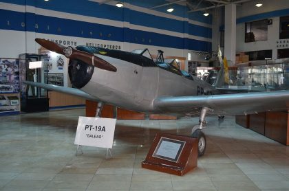 Fairchild PT-19A Cornell PP-GZN, Museo Aeronáutico y del Espacio Quito, Ecuador