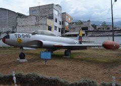 Lockheed AT-33A TD-945 Ecuadorian Air Force, Museo Aeronáutico y del Espacio Quito, Ecuador