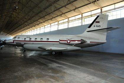 Lockheed L-1329 JetStar 6 A-1645 Indonesian Air Force, Museum TNI AU Dirgantara Mandala Yogyakarta Indonesia