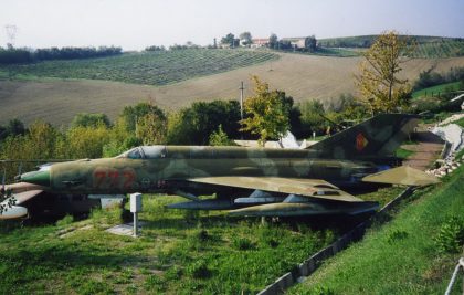 Mikoyan Gurevich MiG-21MF-75 772 East German Air Force, Parco Tematico dell’Aviazione, Rimini, RN, Italy