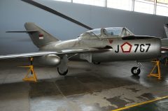 Mikoyan Gurevich MiG-15UTI J-767 Indonesian Air Force, Museum TNI AU Dirgantara Mandala Yogyakarta Indonesia 